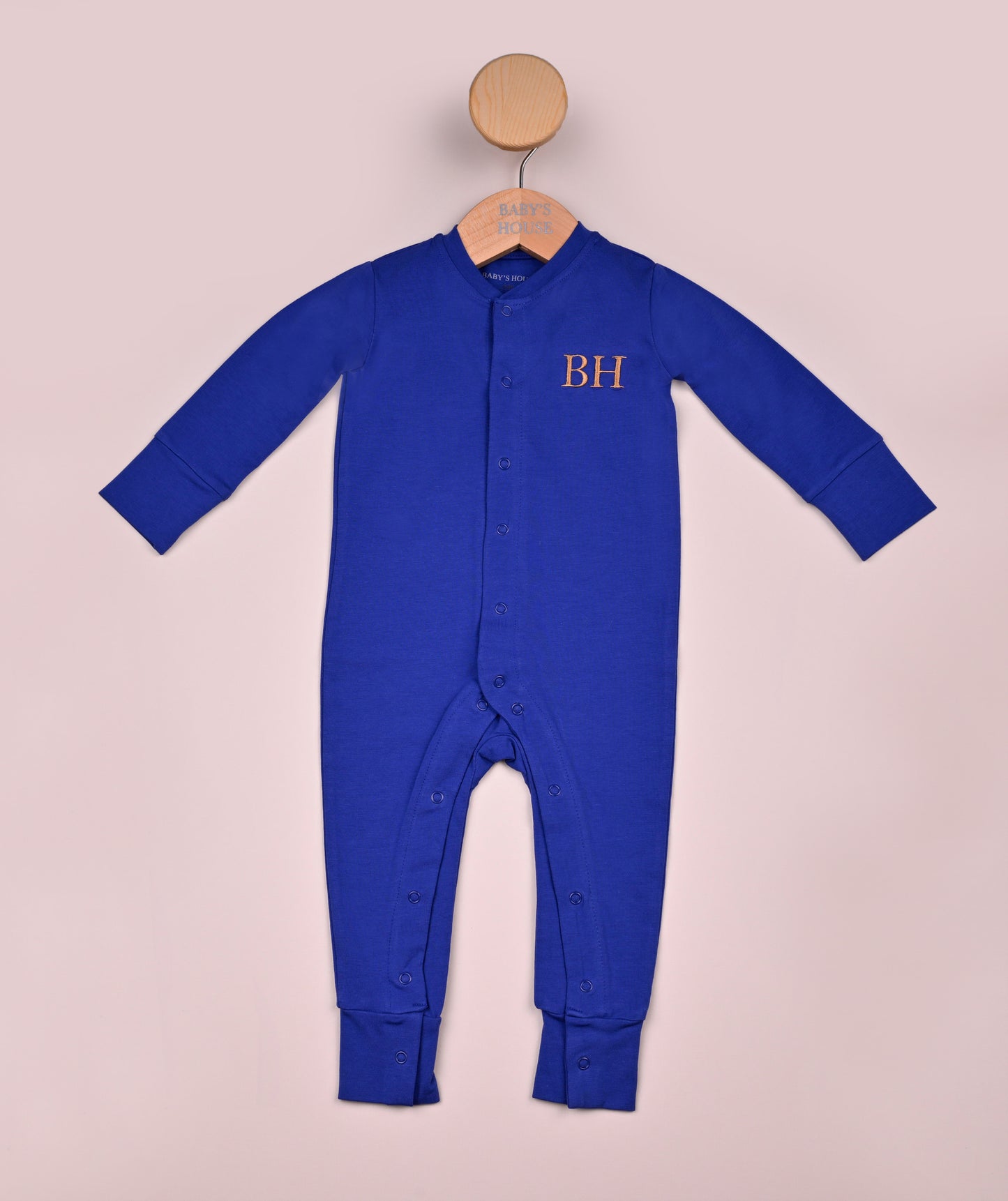 Boy In Blue Baby Grow Romper