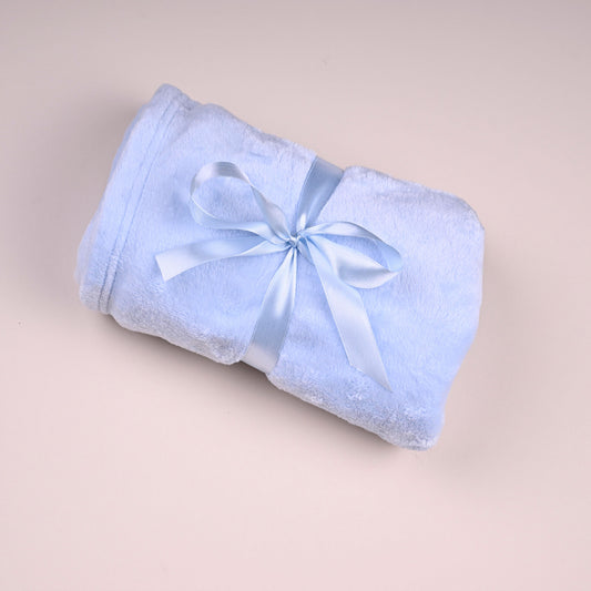 Baby Blue Fleece Blanket